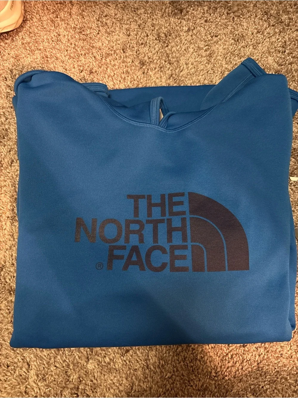 The North Face Men's Bright Blue Logo Hoodie